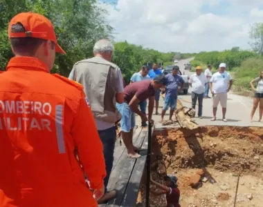 Bombeiros agem em municípios do interior