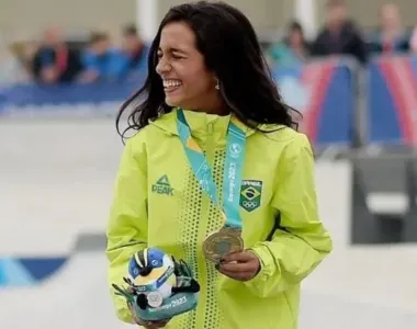 Rayssa Leal nos Jogos Olímpicos do Japão, em 2021