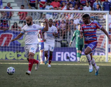 Thaciano estreia com a camisa do Bahia em 2024 na noite desta quarta-feira (31)