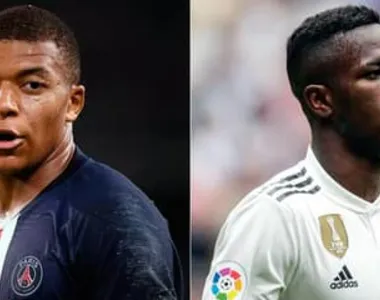 Mbappé poderá ser o substituto de Vinícius Jr no Real Madrid