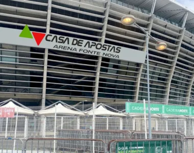 Nova comunicação visual na Arena Fonte Nova