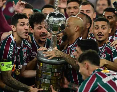 Fluminense comemora a conquista da Conmebol Libertadores 2023