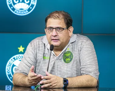 Guto Ferreira em entrevista pelo Coritiba