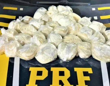 Droga estava pronta para o consumo