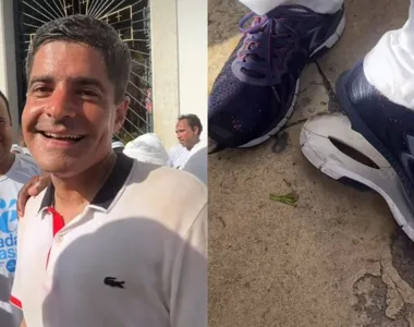 O ex-prefeito de Salvador participou da Lavagem do Bonfim