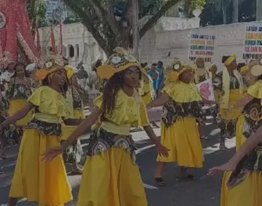 Desfile faz parte do Festival Capital Salvador Afro