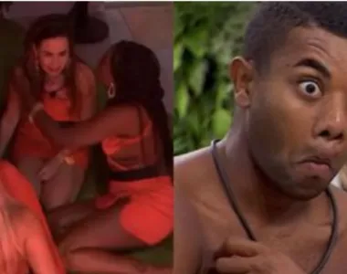 Wanessa é consolada por Leidy e Yasmin enquanto fala de Davi