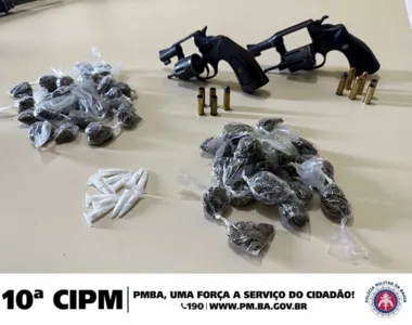 Material apreendido foi encaminhado para análise no 21º Distrito de Polícia de São Francisco do Conde