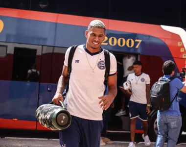 Diego Rosa fez um dos gols do Bahia no empate em 3 a 3 contra o Atlético de Alagoinhas