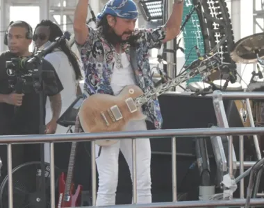 Bell durante apresentação no Carnaval