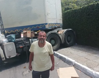 Geovani Silva, de 46 anos, dono do caminhão