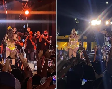 Anitta e Ivete se encontram no "Ensaios da Anitta"