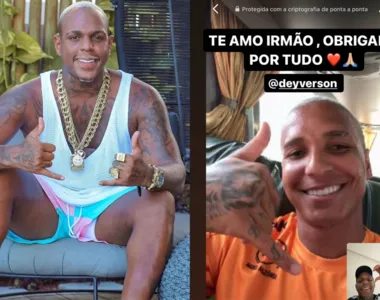 Oh Polêmico recebeu uma vídeo chamada do jogador Deyverson