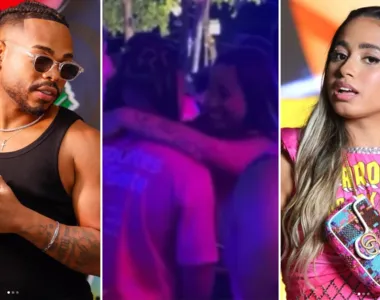 Cristian Bell é flagrado com MC Loma na Farofa da Gkay