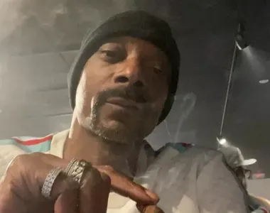 O rapper Snoop Dogg