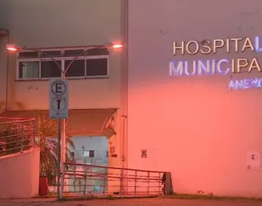 Criança está hospitalizada