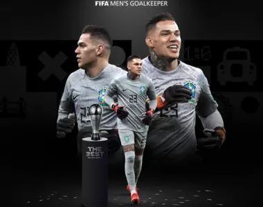 Ederson eleito o melhor goleiro do mundo