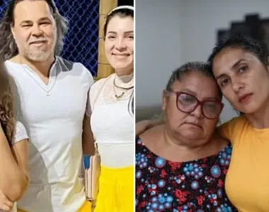 Dona Dolores, mãe de Sara, teve acesso à neta pela primeira vez