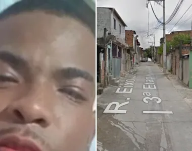 O assassinato do jovem aconteceu na frente da mãe dele, no bairro de Fazenda Coutos