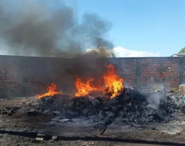 Corpo de Bombeiros trabalhou com reforço para cessar o fogo