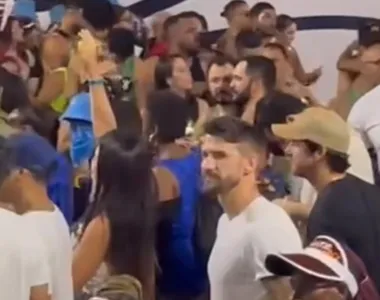 Everaldo na pipoca do Carnaval