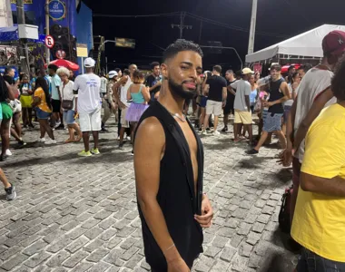 Lucas Adorno é adepto dos brilhos