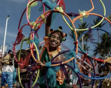 Galera capricha na fantasia para o Fuzuê