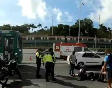 Funcionário do Samu caiu da motocicleta após cochilar