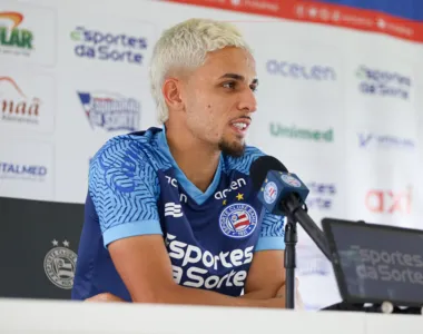 Biel durante entrevista coletiva nesta terça