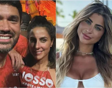Renata Heilborn está acusando o ex-marido e a ex-amiga de traição