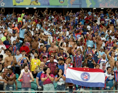 Torcida do Bahia na Arena Fonte Nova