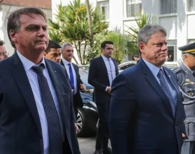 No dia 10 de dezembro Tarcísio irá ao evento na comitiva do ex-presidente Jair Bolsonaro