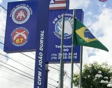 Equipes da 67° CIPM, foram acionados até o local do crime
