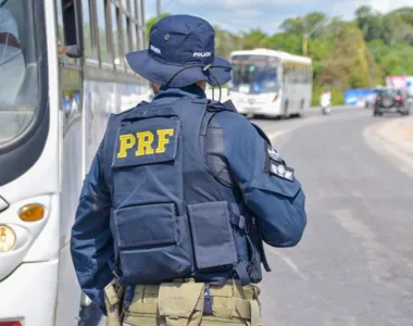PRF encaminhou o suspeito para uma delegacia da Polícia Civil