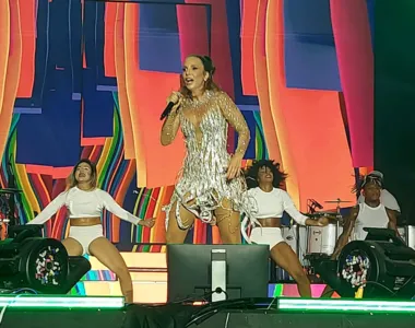 Ivete fez a alegria da galera na Arena Fonte Nova