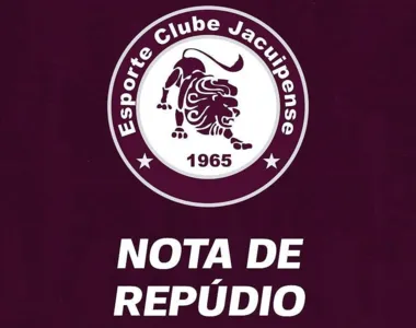 Nota de repúdio foi publicada nas redes sociais do clube