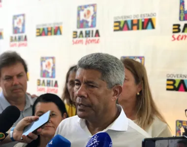 Governador da Bahia discursou na manhã desta segunda-feira (18)