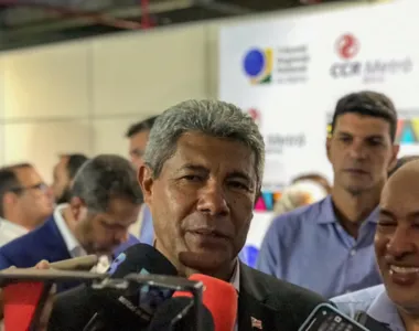 Jerônimo no evento de inauguração do novo posto de atendimento do TRE-BA nesta terça