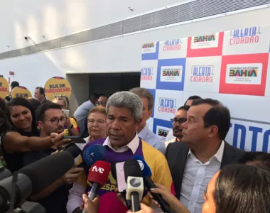 Jerônimo durante o evento de lançamento no CAB