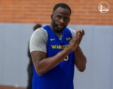 Draymond Green em treino pelo Golden State Warrios