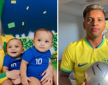 Pamella Costa acusa Rodrygo Goes de não registrar os filhos