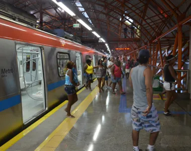 Cabos da Linha 2 do Metrô de Salvador são furtados nesta segunda-feira (5)