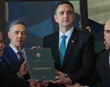 Presidente discursou em evento sobre os atos antidemocráticos de 8/1