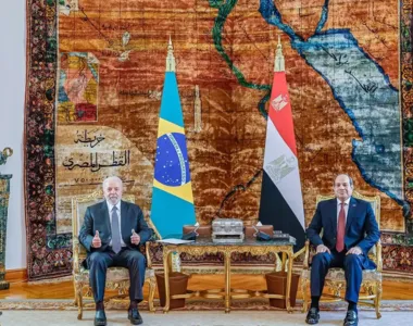 Presidente do Brasil está em Cairo, no Egito