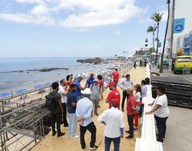 Representantes do MP visitaram local nesta quarta (31)