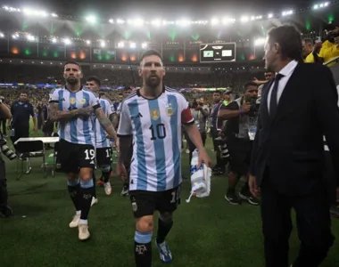 Messi considou a vitória da Argentina sobre o Brasil histórica