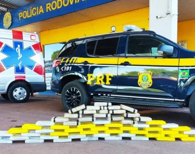 Drogas estavam divididas em 45 Kg de cloridrato e 17 Kg de pasta base de cocaína