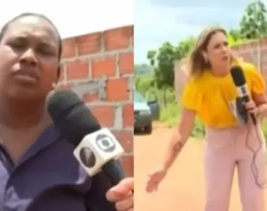 Mulher desmaia durante entrevista ao vivo na TV Bahia