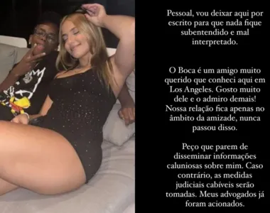 Boca de 09 se declara para musa do Onlyfans: "É o ano do amor"