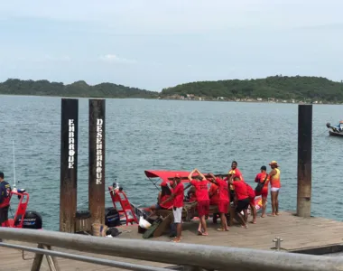 O corpo de uma mulher foi encontrado no mar